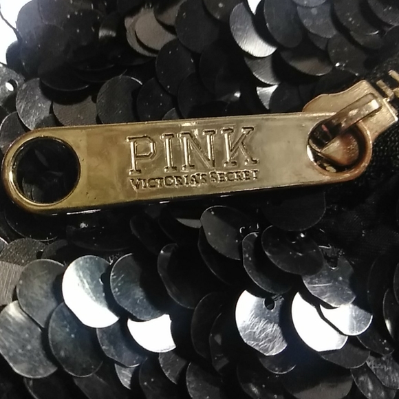 Pink Victoria's Secret sequin backpack - Picture 3 of 16